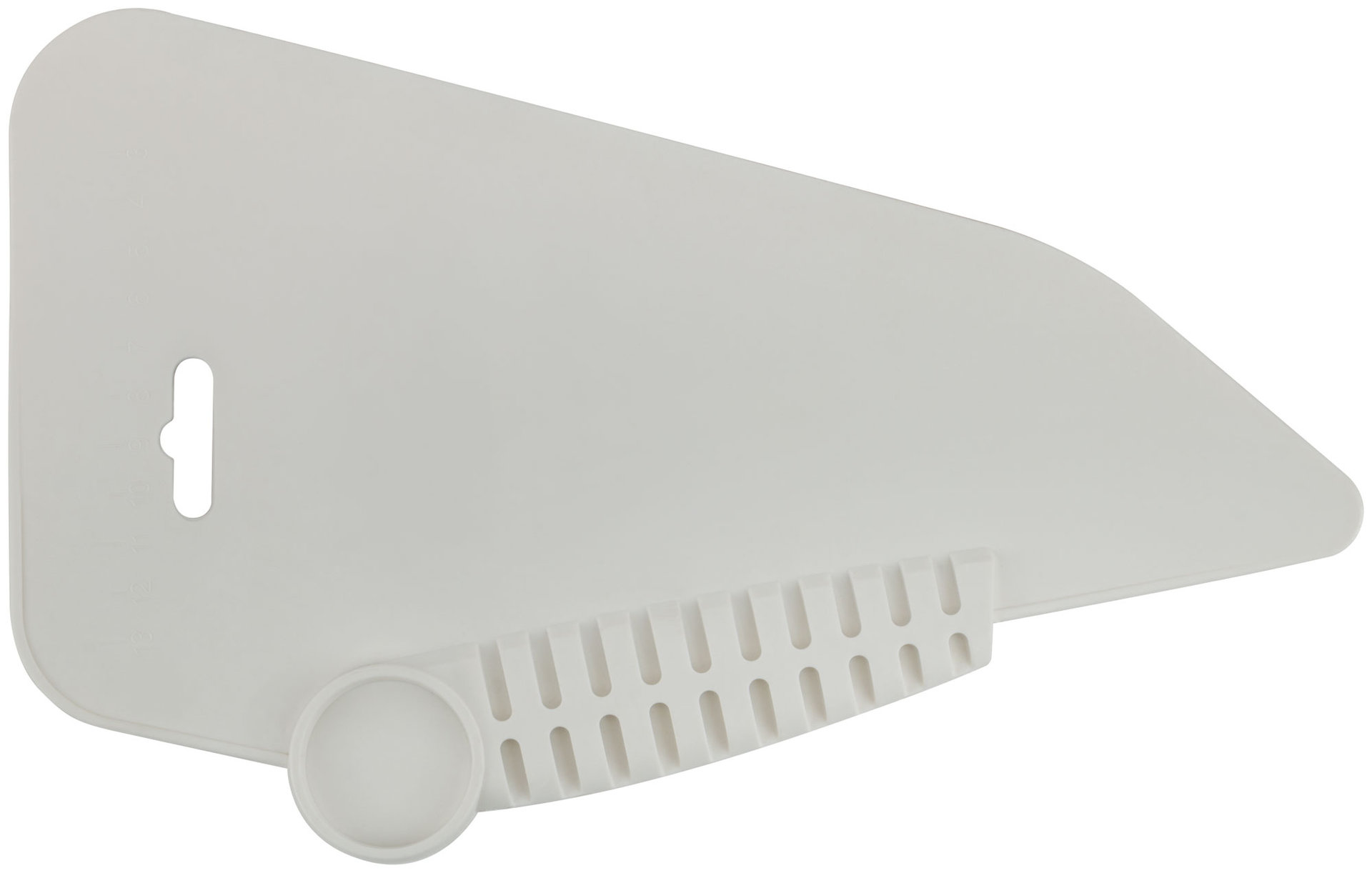 Шпатель прижимной, Стандарт, для обоев, пластиковый, белый 280 мм (06898)