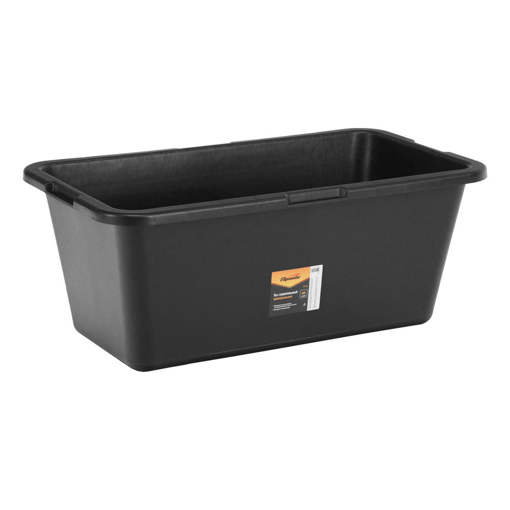 Таз прямоугольный строительный, 60 л Sparta (814525)
