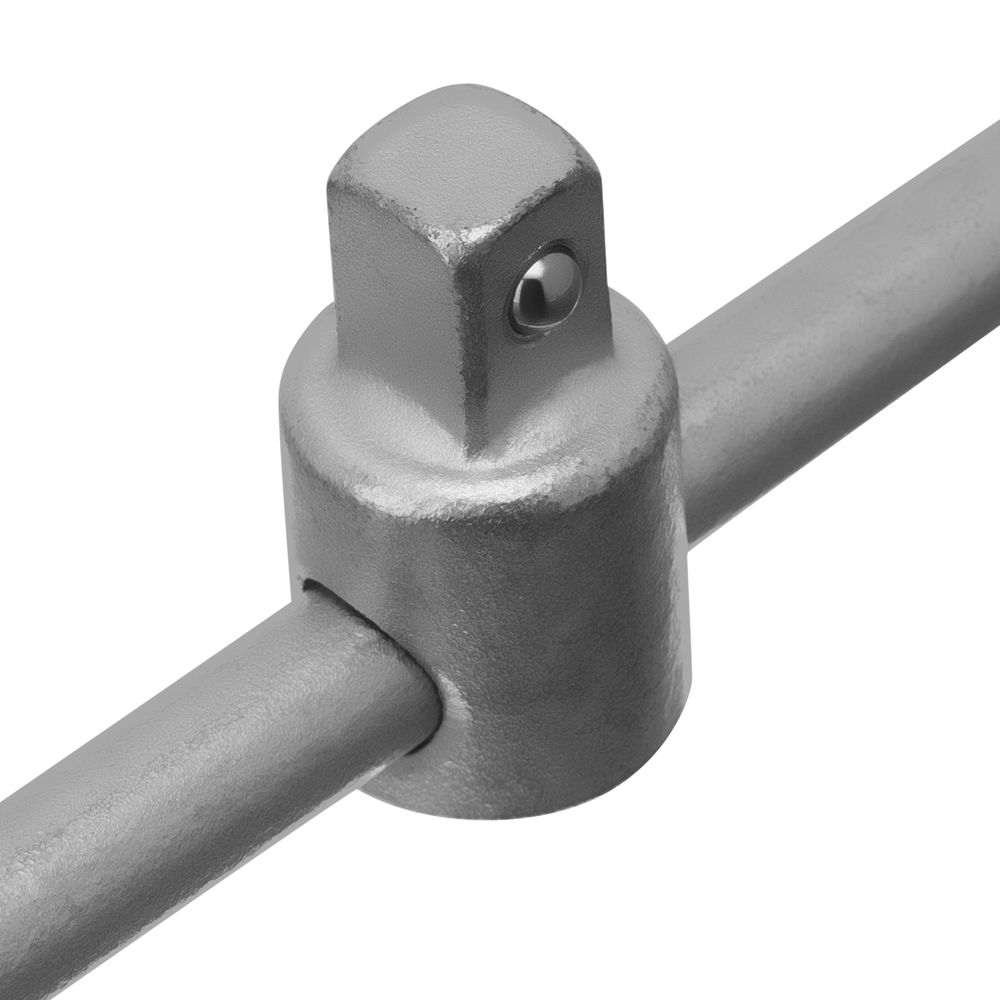 Вороток, большой, с квадратом 12.5 мм, оцинкованный (НИЗ) Россия