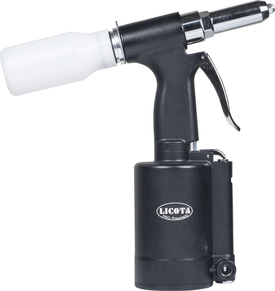 Заклепочный пистолет пневмогидравлический до 5 мм набор, Licota, PAV-00010KA
