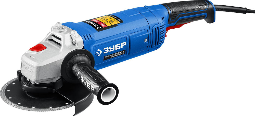 УШМ 2000 Вт d180 мм Профессионал ЗУБР УШМ-П180-2000 П