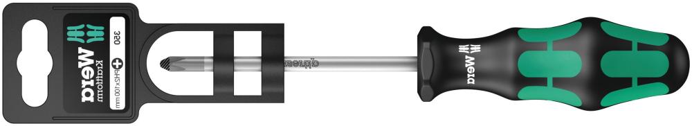 Отвёртка крестовая PH 1 x 80 мм SB серия 350 PH Wera WE-100051