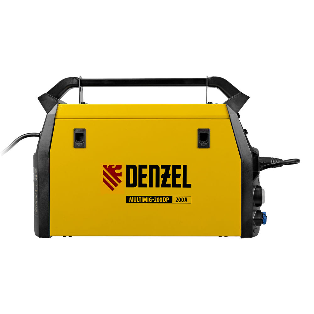 Аппарат инвертор. полуавтомат. сварки MultiMIG-200DP Synergy Double Pulse, 200 А, ПВ 80% Denzel (94313)