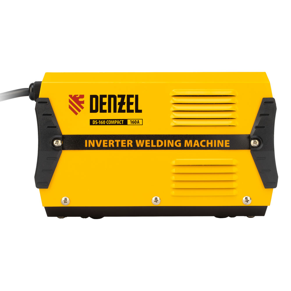 Аппарат инверторный дуговой сварки DS-160 Compact, 160 А, ПВ 70%, диаметр электрода 1.6-3.2 мм Denzel (94371)
