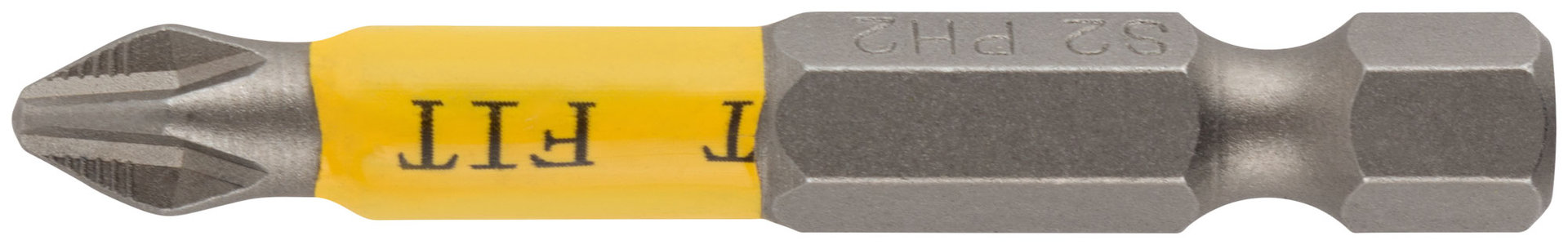 Биты кованые, сталь S2, односторонние 50 мм PH2, Профи 2 шт., блистер (57505)