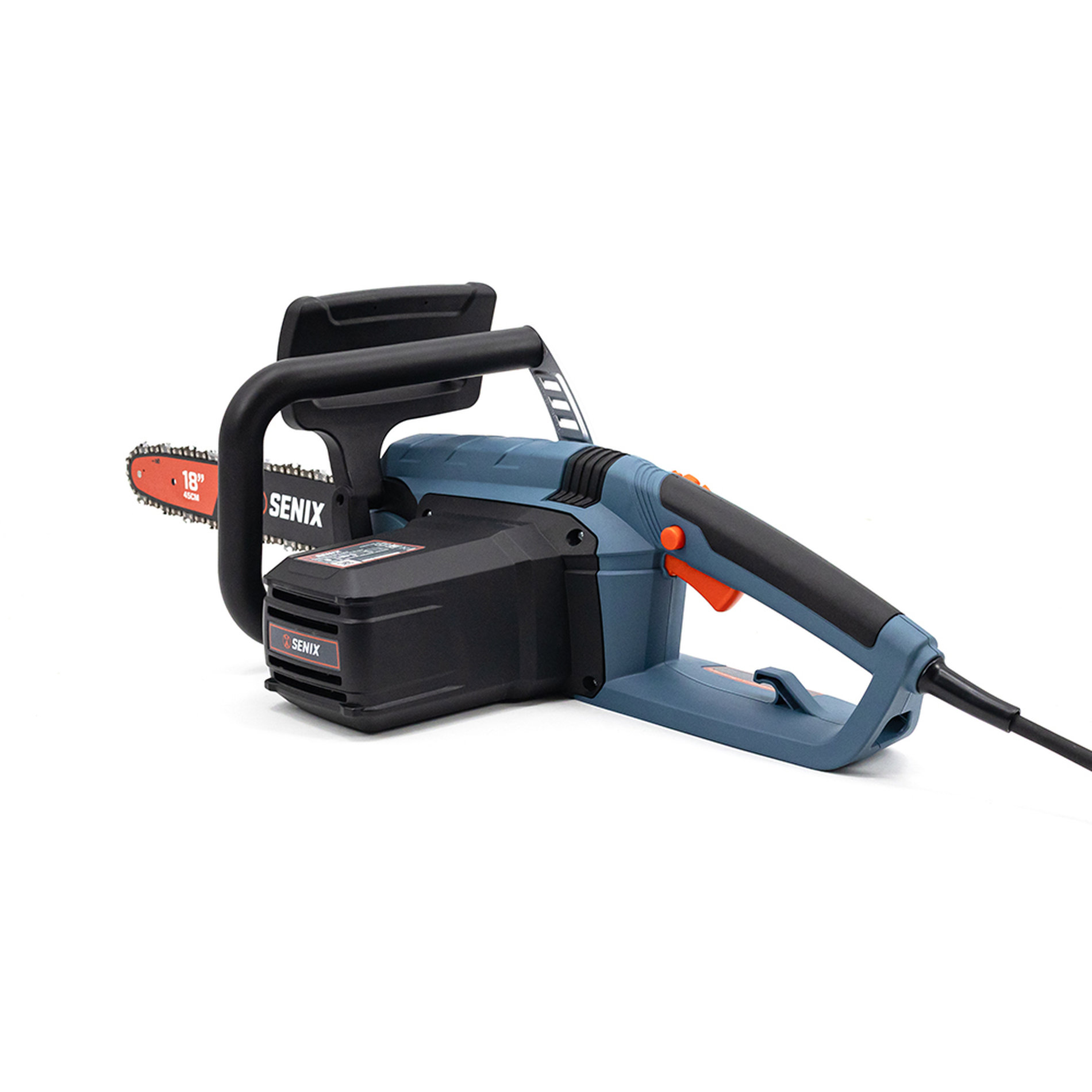 Электрическая цепная поперечное исполнение пила 2400Вт, 45 (18)