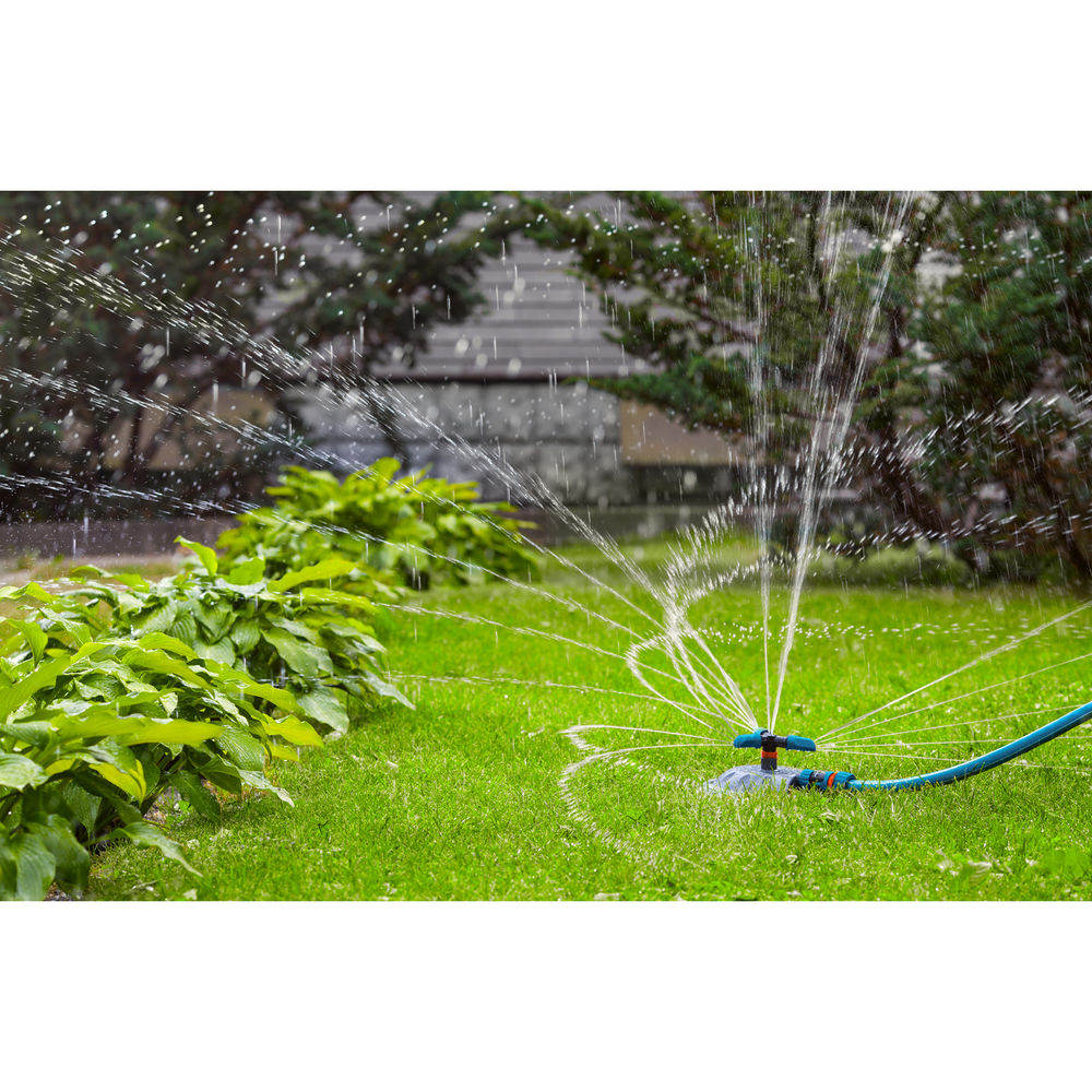 Круговой распылитель RR-B, 3 сопла, на подставке, ударопрочный пластик, PROLine GRINDA 429315