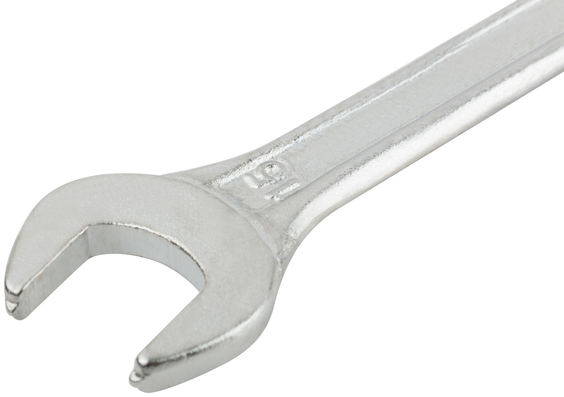 Ключ рожковый, хромированное покрытие 14х15 мм (63509)