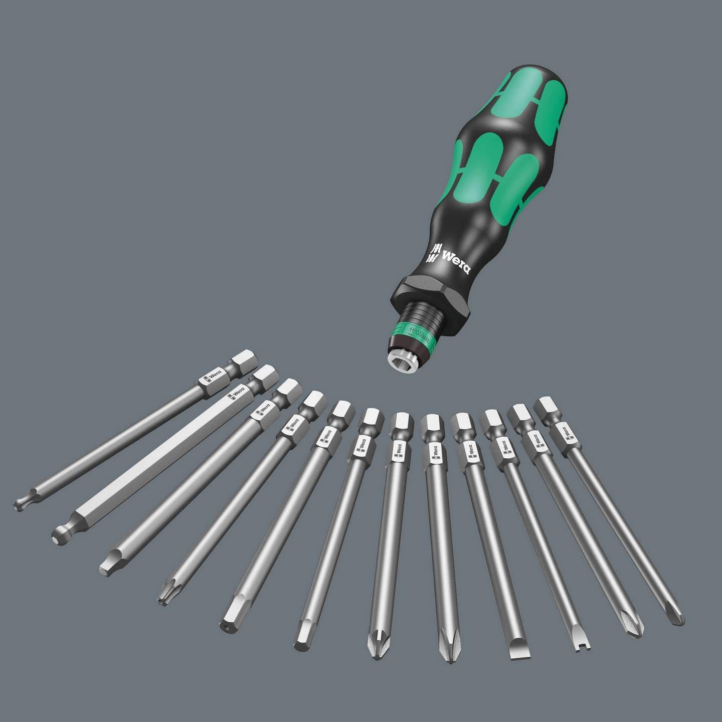 Набор инструмента для работ по металлу, 39 пр. Kraftform Kompakt M 1 WE-135928