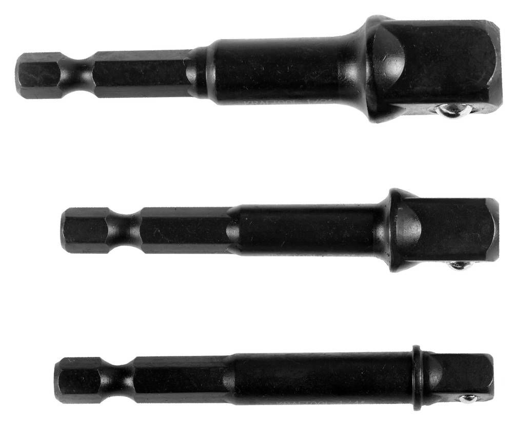 Набор адаптеров для торцовых головок, 3 шт KRAFTOOL 26775-H3