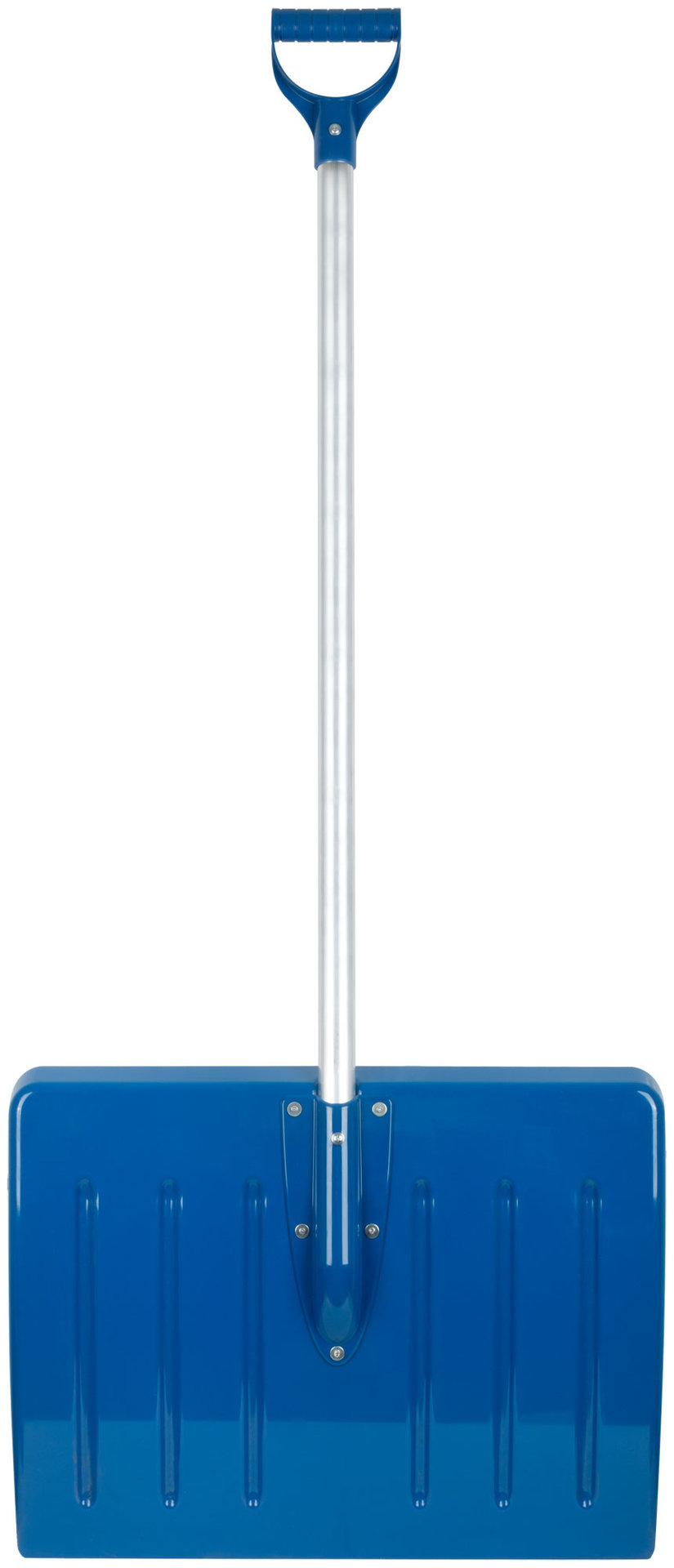 Лопата для уборки снега Профи поликарбонатная, алюминиевый черенок, большая 550х420х1350 мм (68119)