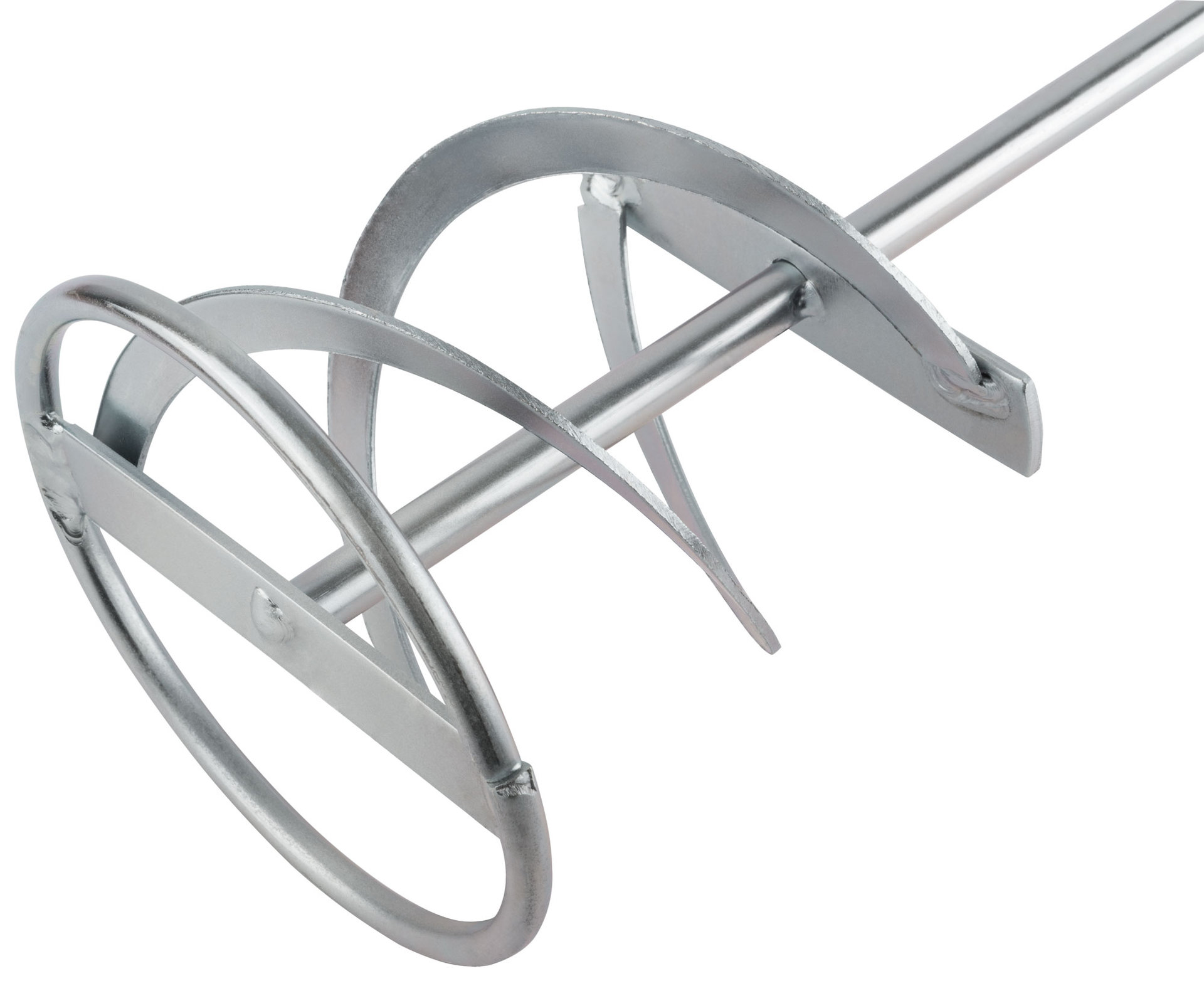 Миксер для строительных смесей оцинкованный Профи, хвостовик SDS-PLUS 120х600 мм (04261)