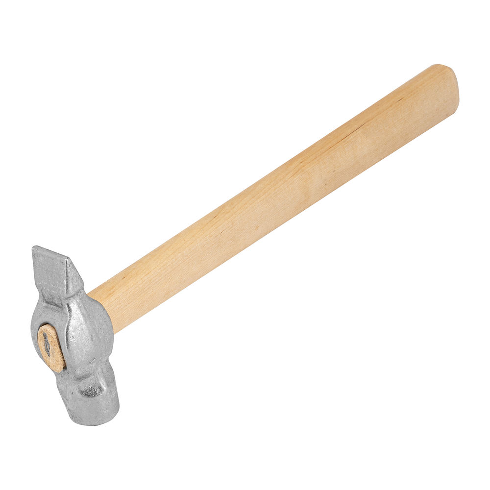 Молоток слесарный, 600 г, круглый боек, деревянная рукоятка (10241)