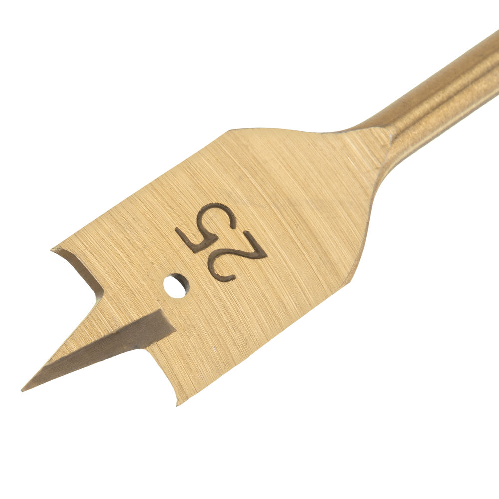 Набор сверл перовых по дереву, 10-12-14-16-18-20-22-25 мм, 8 шт, деревянный кейс Matrix (70441)