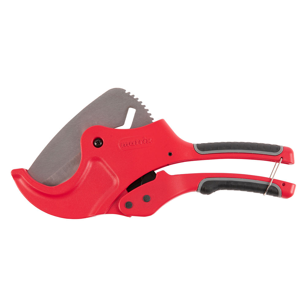 Ножницы для резки изделий из ПВХ, D до 63 мм, лезвие из нерж. стали, автоматич. Matrix (78419)