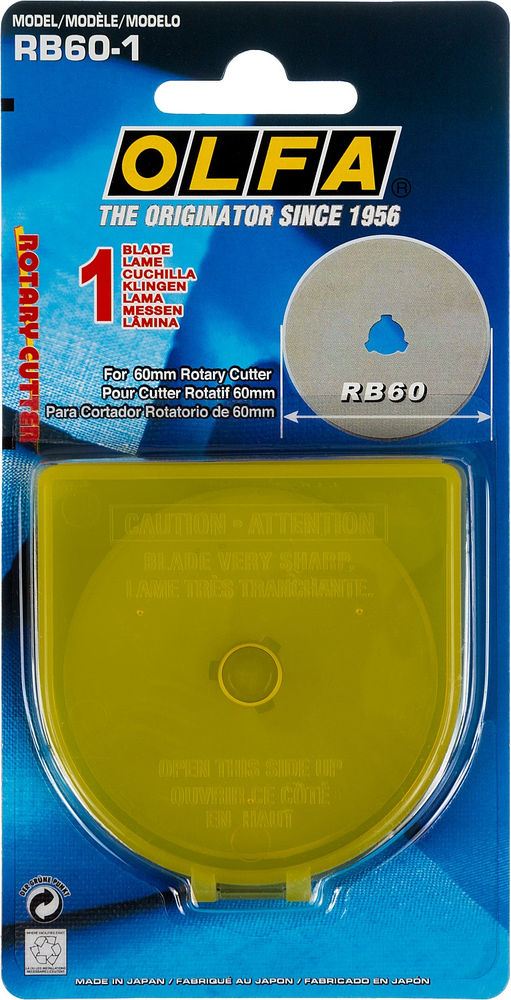 Специальное круговое лезвие 60 мм OLFA OL-RB60-1
