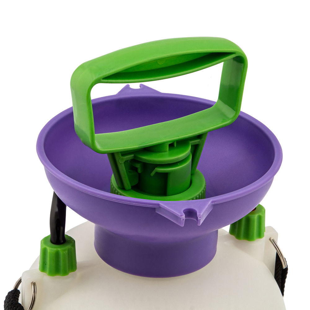 Опрыскиватель ручной усиленный с горловиной 5 л, с насосом, шлангом и разбрызгивателем Palisad (64745)