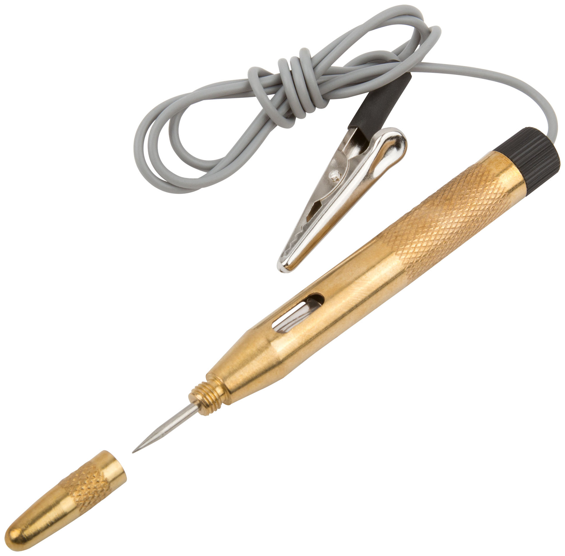 Пробник автомобильный, металлический корпус 6-24 В (56550)