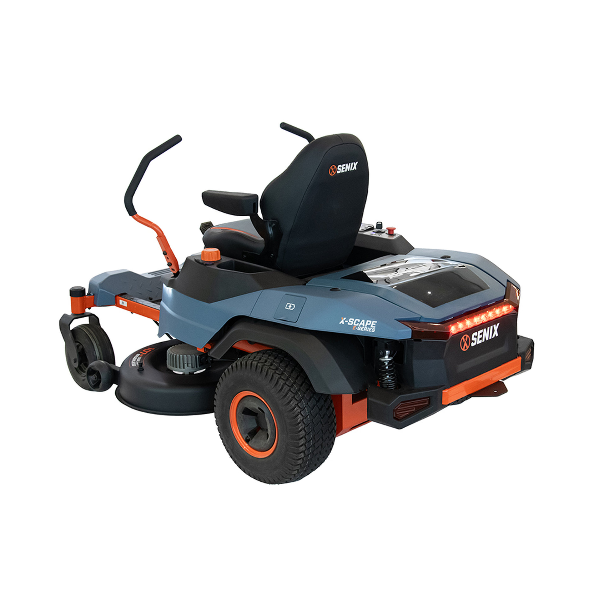 Райдер газонокосилка ZTR аккумуляторная ZTRX6-M-EU, 107см, с 4 АКБ 12Ач и зу 1600Вт, SENIX