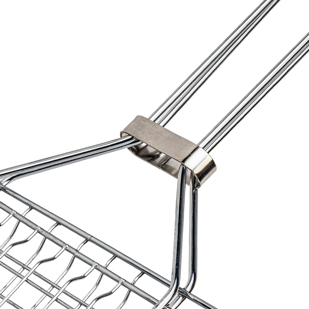 Решетка-гриль 220 х 340 мм, хромированная Sparta (69567)