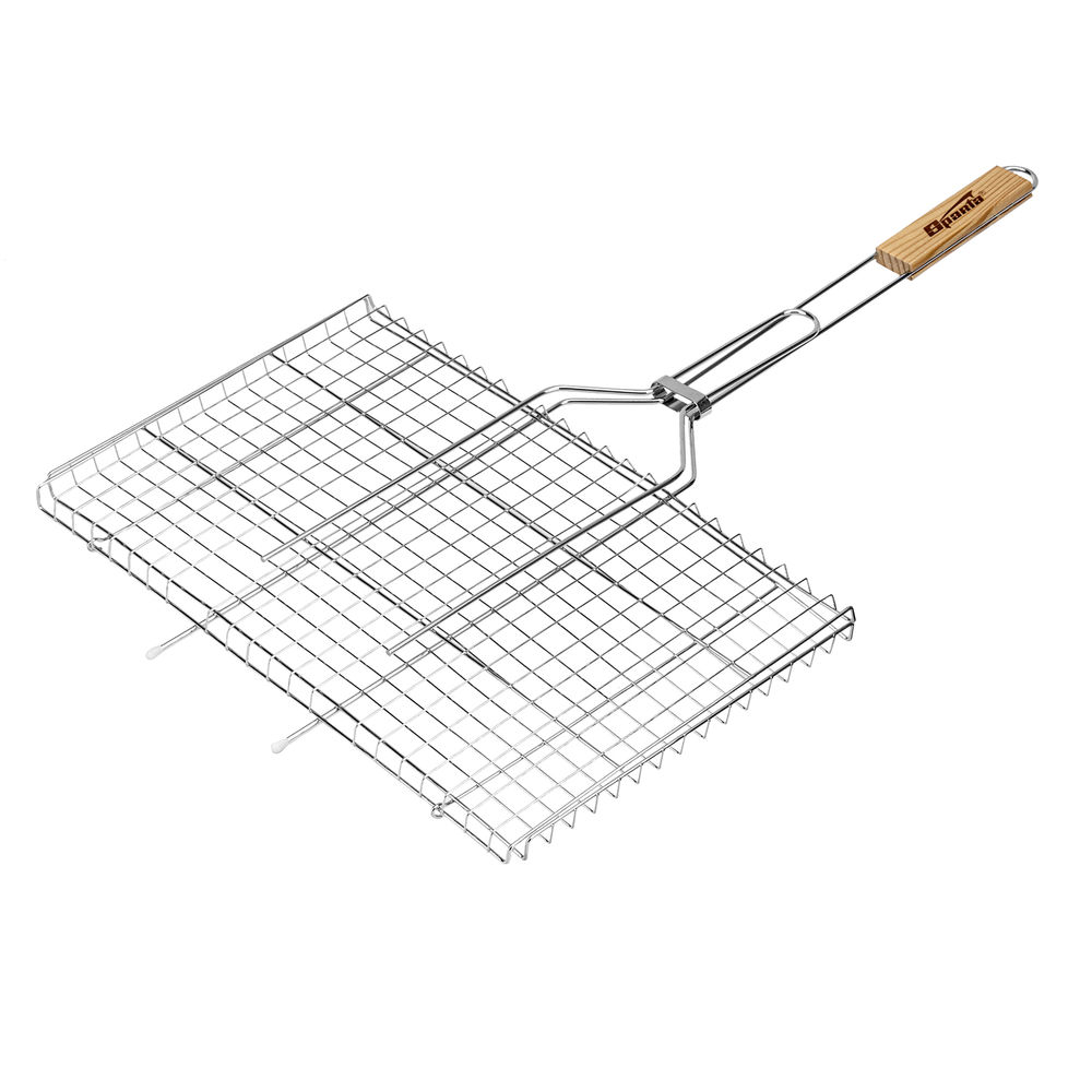 Решетка-гриль 260 х 450 мм, хромированная Sparta (69565)