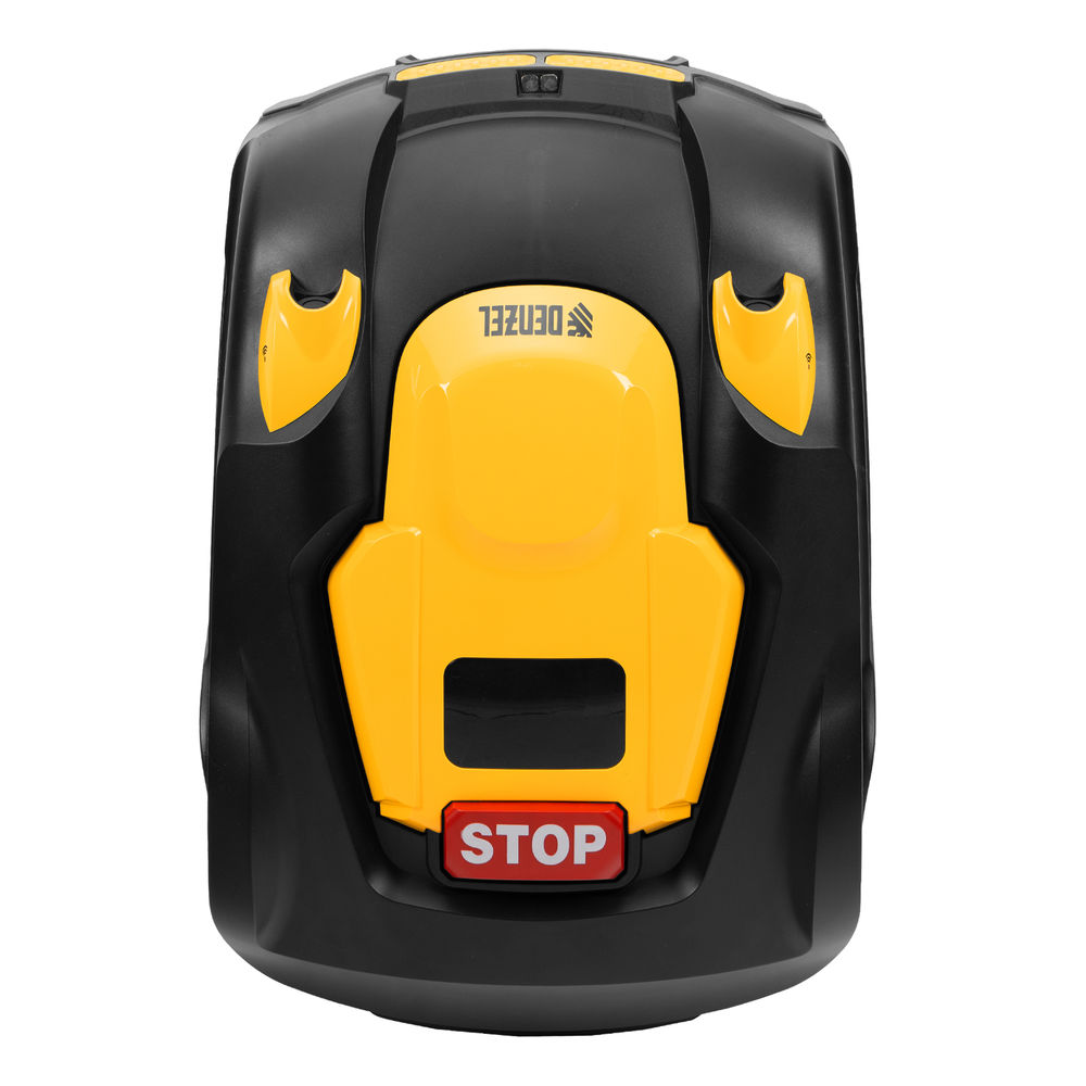 Робот-газонокосилка 1000м? 3Ач 28V LCD дисплей Wi-Fi Grass Master 1000 Denzel 58955