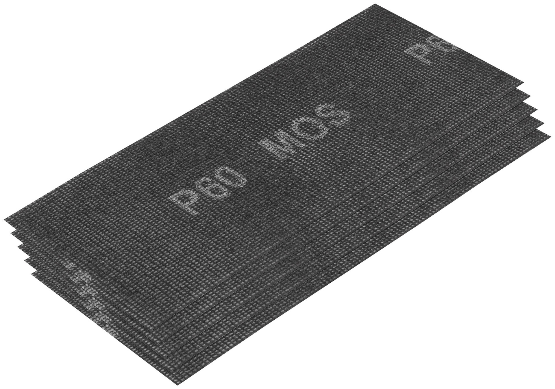 Сетки шлифовальные 115х280 мм, 5 шт., Р 60 (38272М)