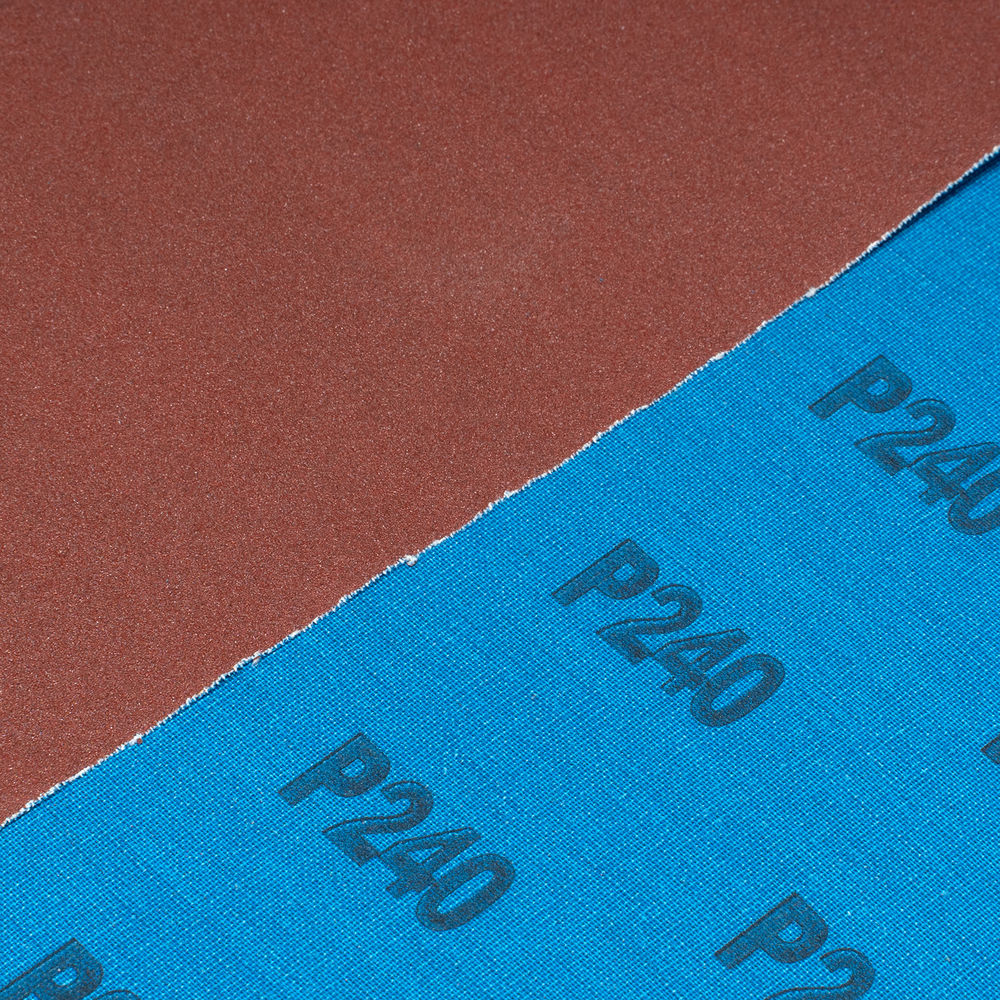 Шкурка на тканевой основе, P 240, 1000 мм х 20 м, водостойкая Matrix (75296)