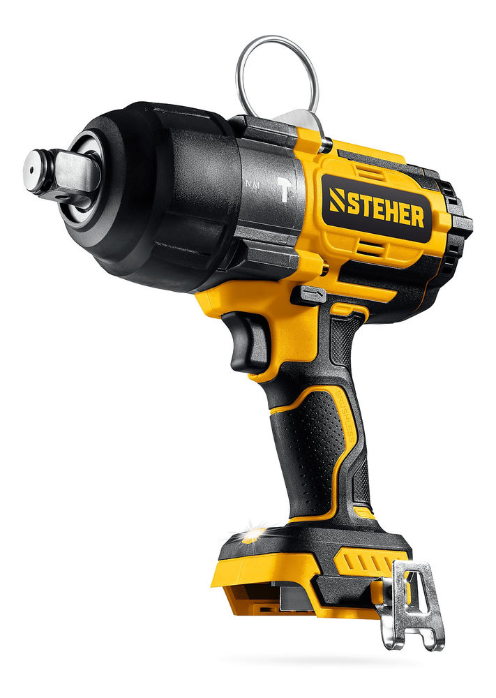 Гайковерт ударный бесщеточный 20 В, 1000 Н·м, без АКБ (LMS) STEHER CWB-1000
