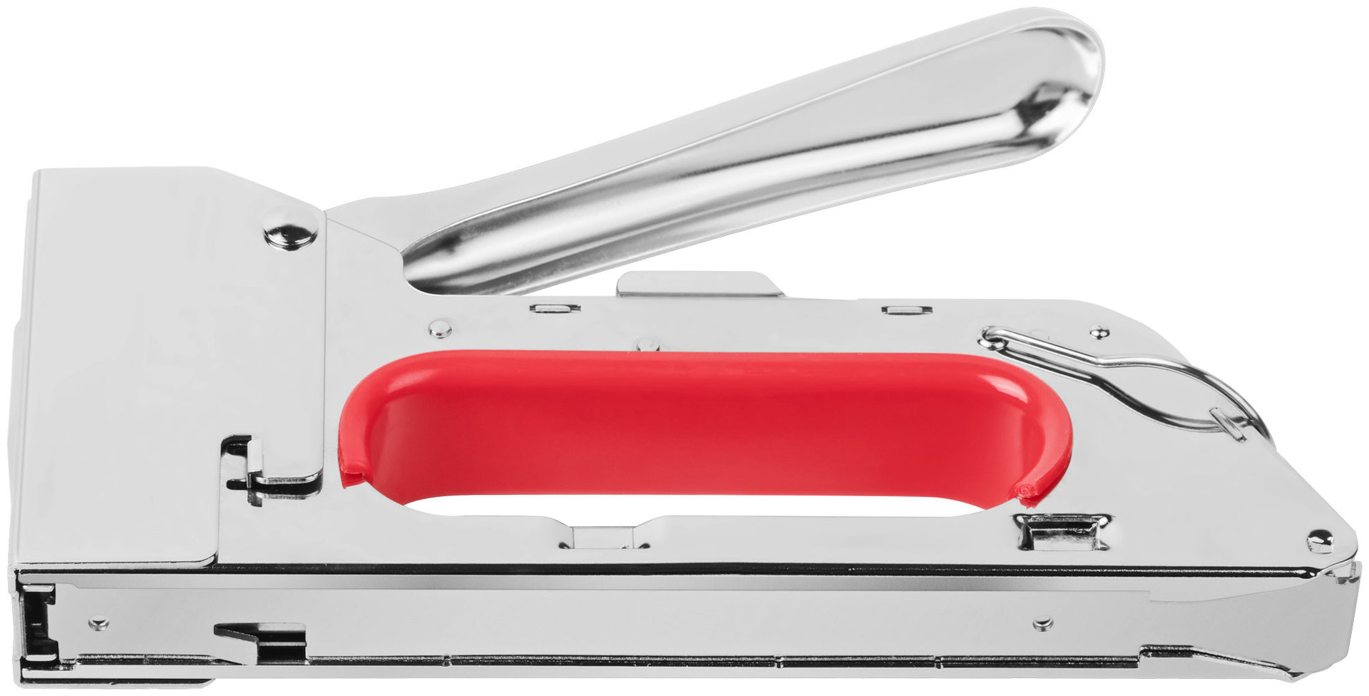 Степлер для узких скоб тип 53 4-8 мм, металлический корпус (32083)