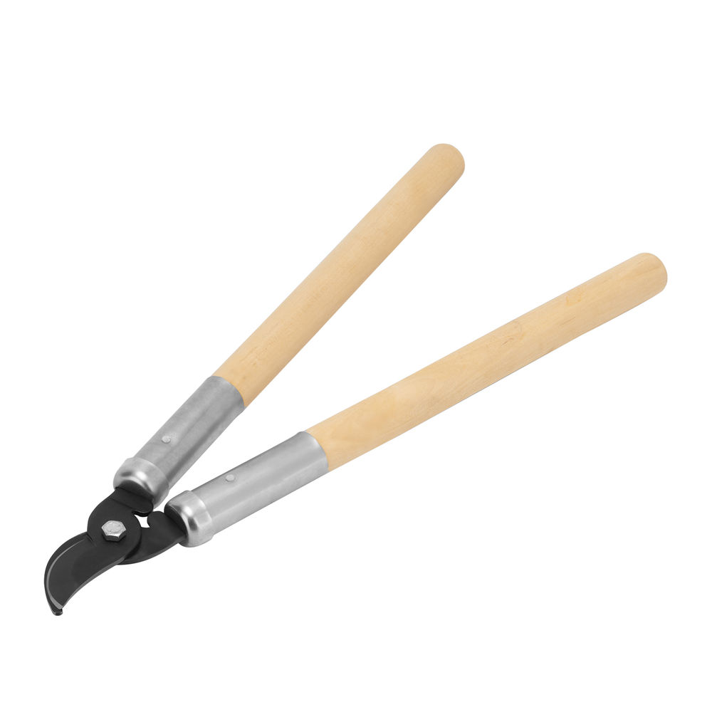 Сучкорез прямого реза, 500 мм, деревянные рукоятки, Горизонт, (60815)