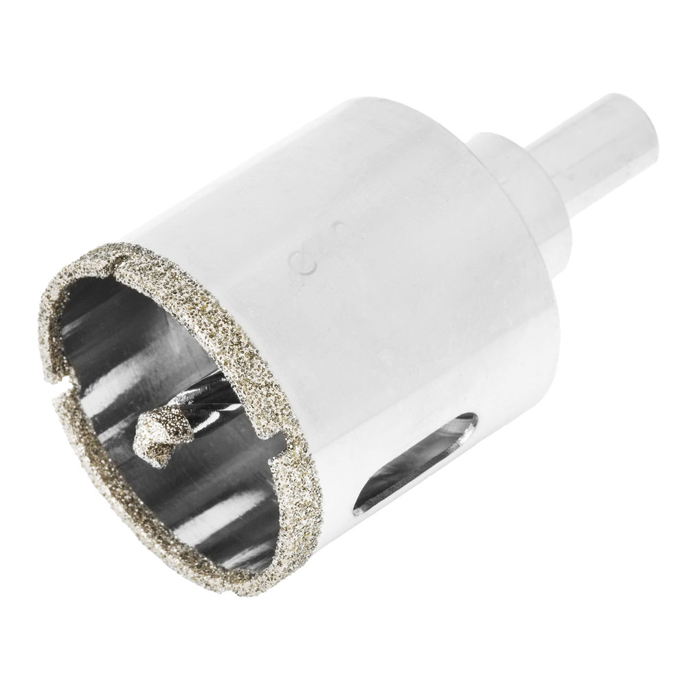 Сверло алмазное по керамограниту, 40 х 67 мм, трехгранный хвостовик Matrix (726403)