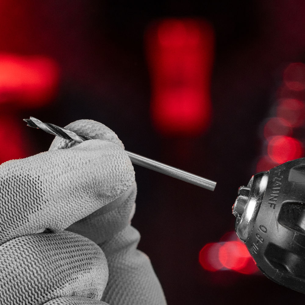 Сверло по дереву, 3 x 61 мм, 2 шт, цилиндрический хвостовик Matrix (70201)