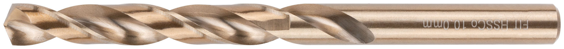 Сверло по металлу HSS с добавкой кобальта 5% Профи в блистере 10,0 мм ( 1 шт.) (34482)