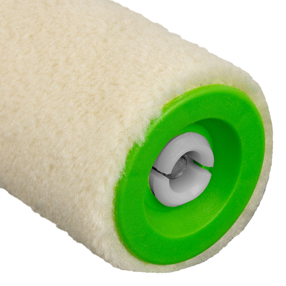 Валик Велюр с ручкой, 240 мм, ворс 5 мм, D 36 мм, D ручки 6 мм Сибртех (80135)