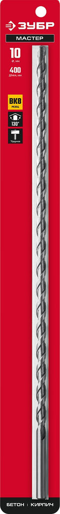 Сверло по бетону 10?400 мм ЗУБР 2922-400-10