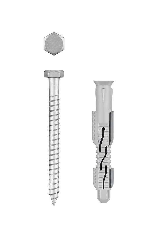 Дюбель фасадный ФД-П 10 x 80 мм, нейлон/цинк, 50 шт ЗУБР 301475-080
