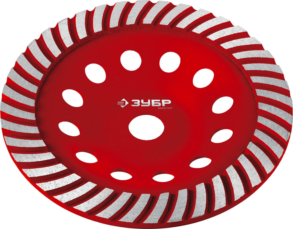 Чашка алмазная шлифовальная сегментированная d 180 мм ЗУБР Турбо 33375-180_z01