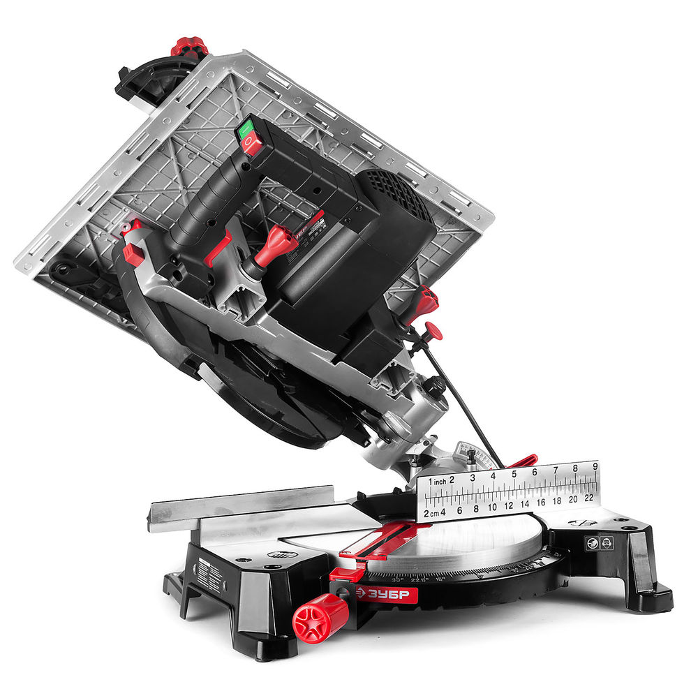 Пила торцовочная d 250 х 30 мм 1800 Вт комбинированная ЗУБР ЗПТК-255-1800 ЗПТК-255-1800