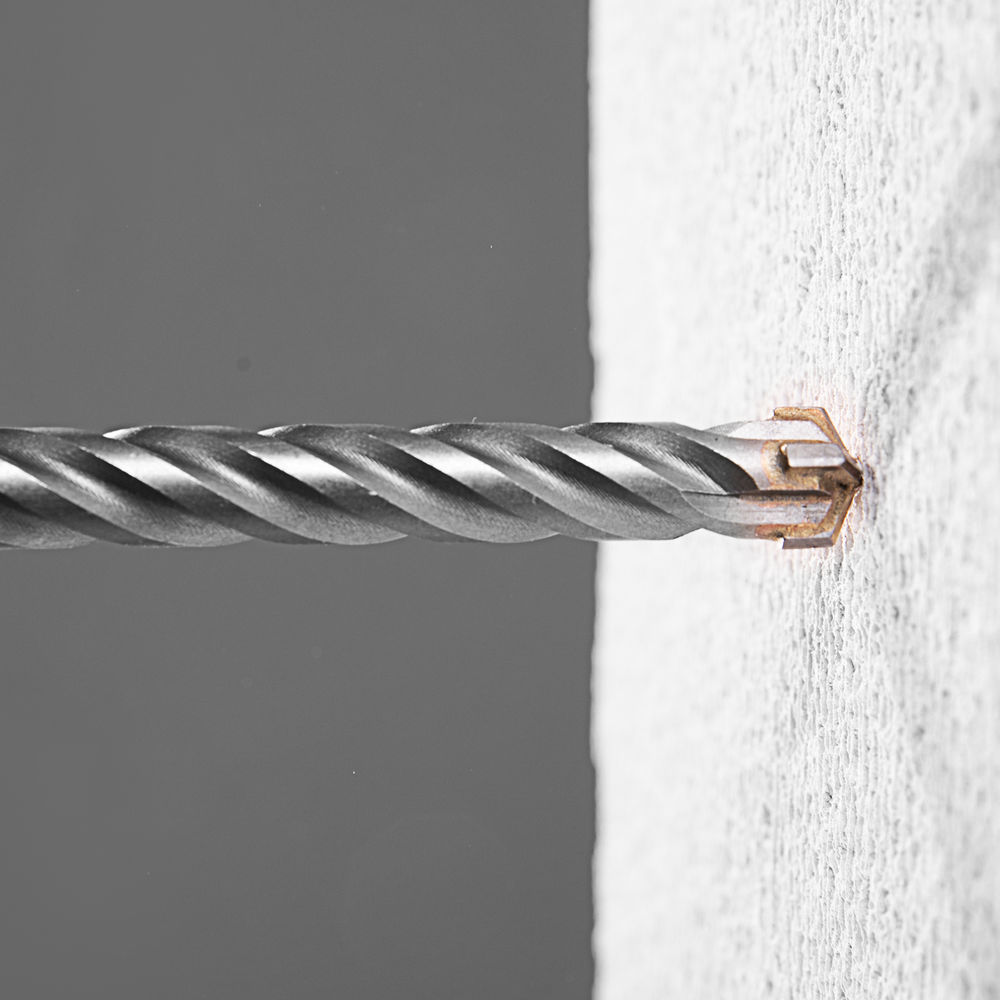 Бур по бетону, 12 x 210 мм, SDS Plus c крестовой пластиной Matrix (70652)