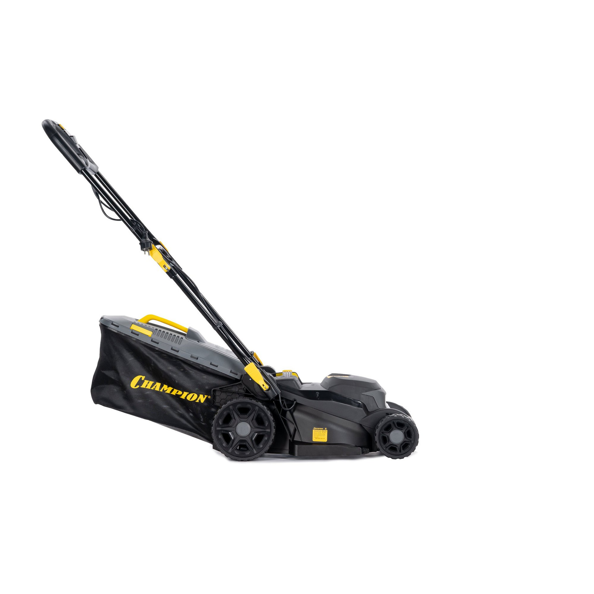 Газонокосилка эл. CHAMPION EM3716 (1,6 кВт травосб. 40л ширина 370мм 25-75мм, 14.1кг) (EM3716)