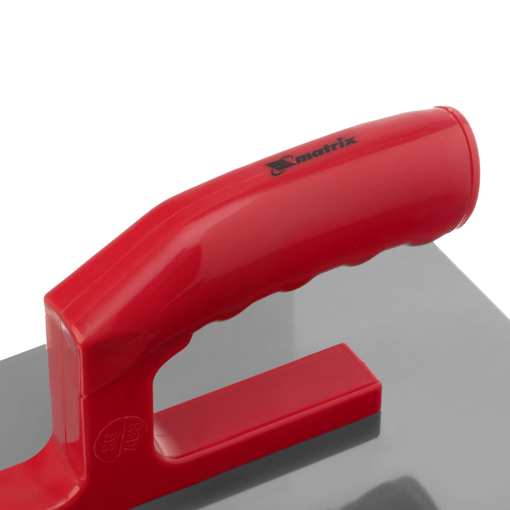 Гладилка стальная, 280 х 130 мм, зеркальная полировка, пластмассовая ручка Matrix (86774)