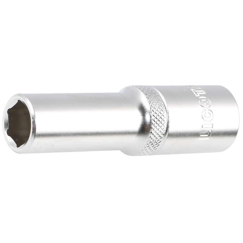 Головка, 1/2, 12 мм, торцевая, 12-гранная, глубокая, Licota, F4012L