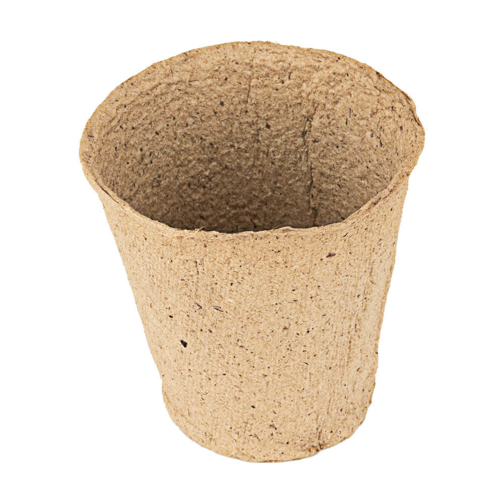 Горшочек для рассады, 80 х 80 мм, торфяной, 10 шт, (64365)