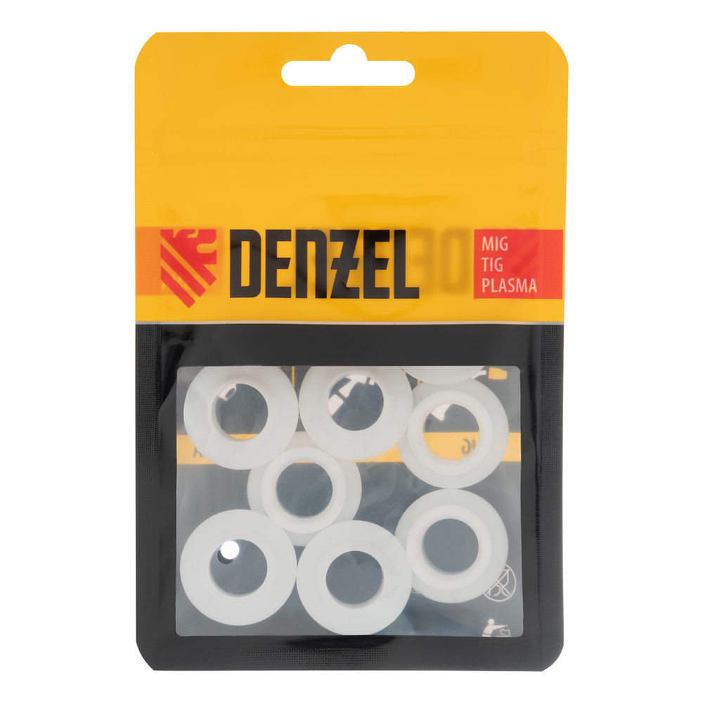 Кольцо газовой линзы для TIG горелки тип 26, 10 шт Denzel (93660)