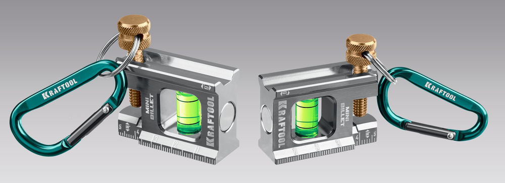 Брусковый магнитный уровень BILLET-5 MINI, 50 мм KRAFTOOL 34791