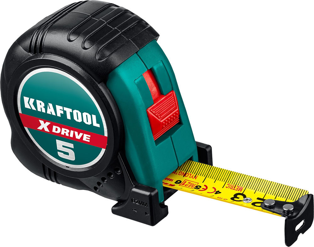 Рулетка 5 м х 25 мм X-Drive KRAFTOOL 34122-05-25