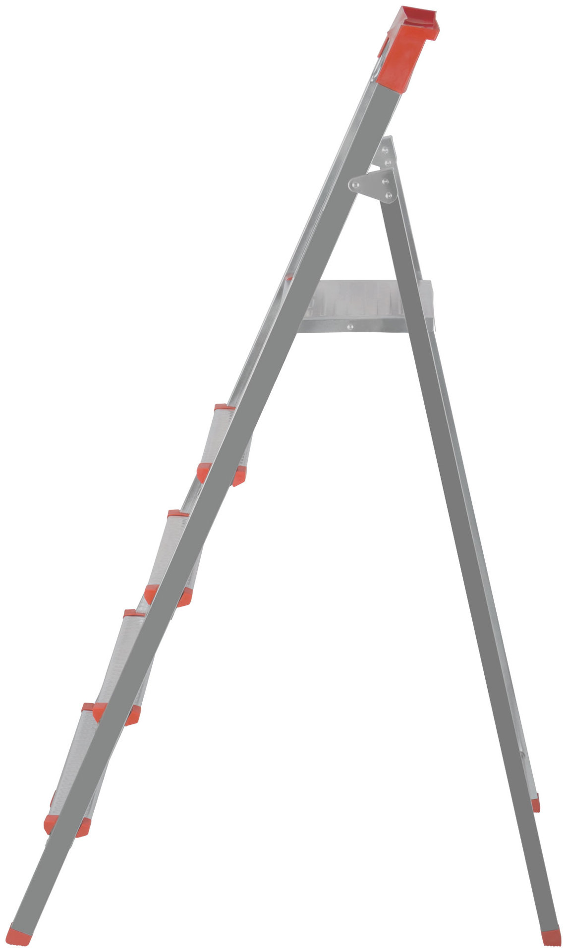 Лестница-стремянка стальная, 5 ступеней, вес 6,65 кг (65333)