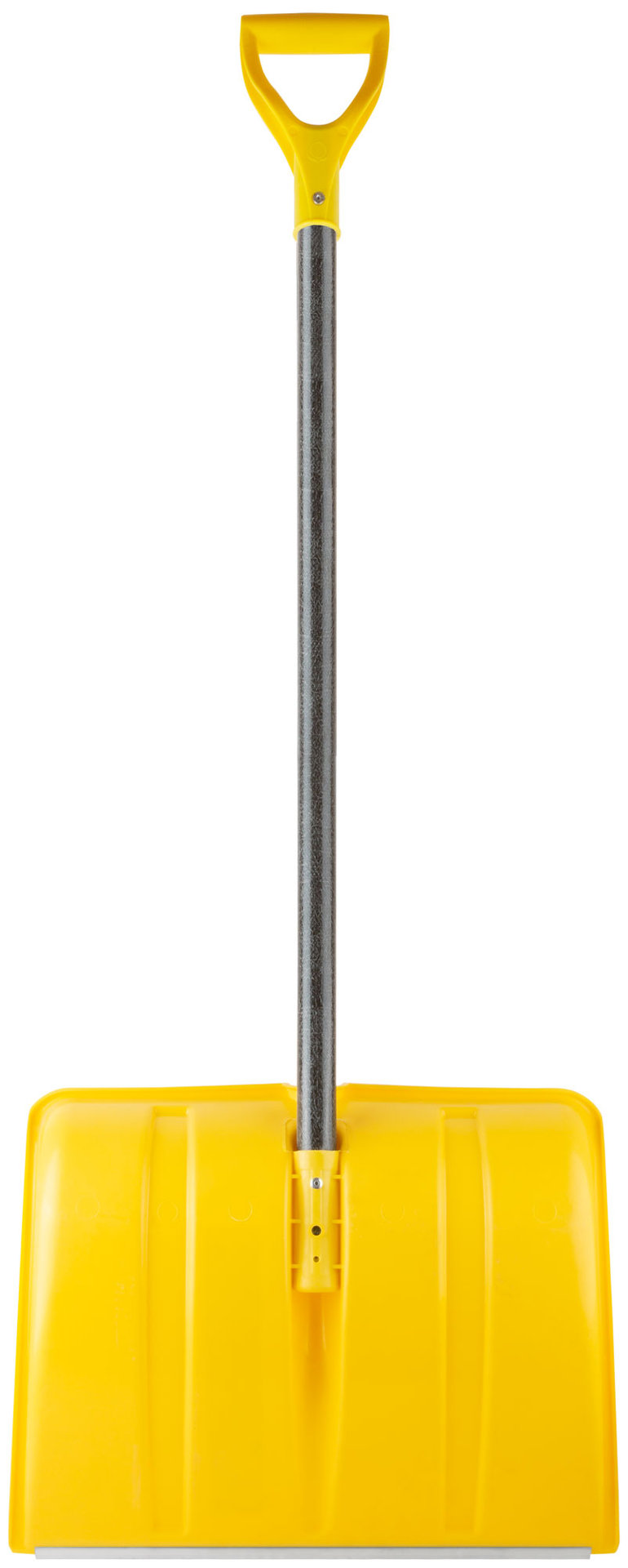 Лопата для уборки снега Гардения Монблан пластиковая, стеклопластиковый черенок 500x375х1340 мм (68109)