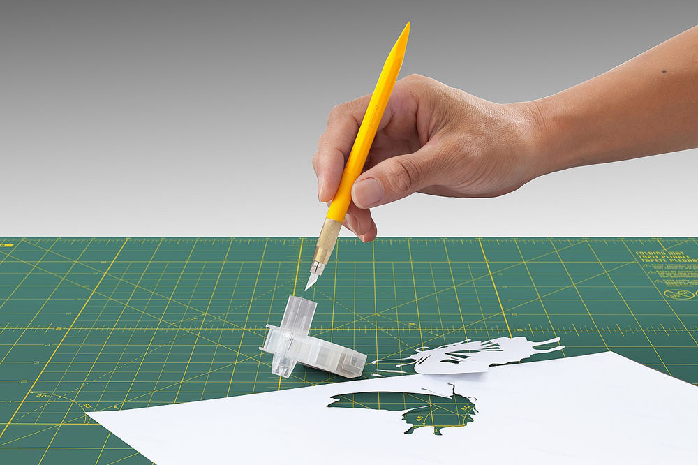 Перовой нож Utility Models для точных работ 4 мм OLFA OL-AK-5